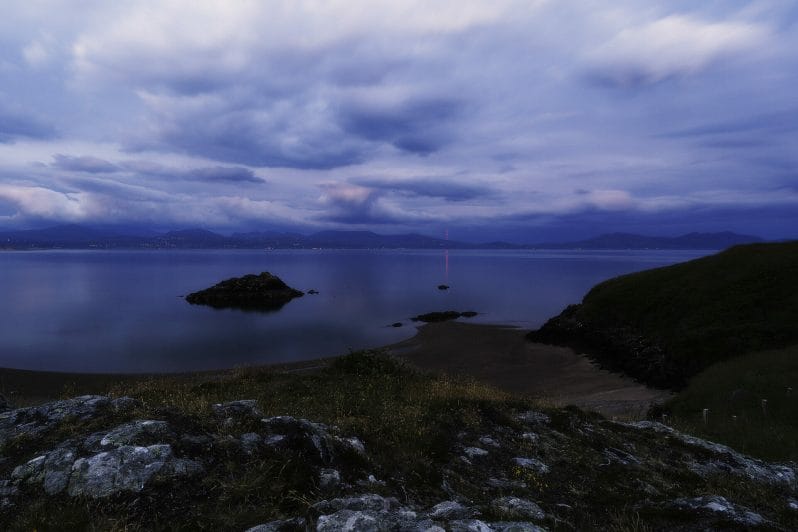 Photo taken at Penmon Point on Anglesey at Sunrise on the Shortest Night of the Year 2021