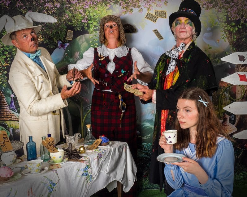 A Full Day Themed Photo-Shoot Event - Mad hatters and Alice in Wonderland and event by the Welshot Photographic Academy