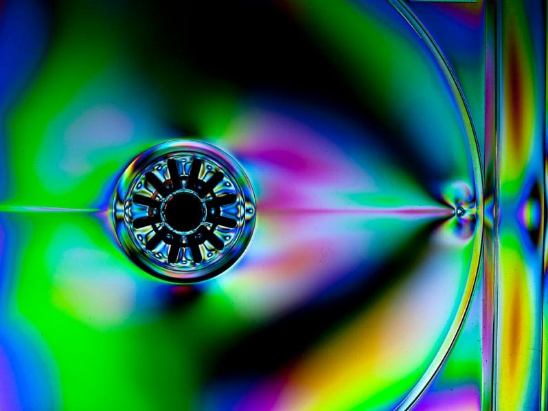 Oil Water and Cross Polarisation - Creative Photography